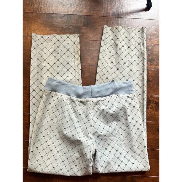 Vintage Wilson MaximaY2K Waist Tie Printed Pull On Straight Leg Leather Suede XL - Picture 10 of 12